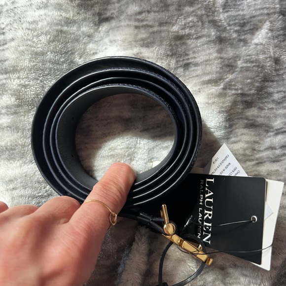 LAUREN RALPH LAUREN BELT NEW RLL LOGO - Picture 2 of 7